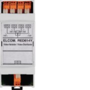Videoverteiler 4-fach 2Draht REG RED614Y 