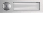 Ruftaster hinterleuchtbar EB alu AV3 