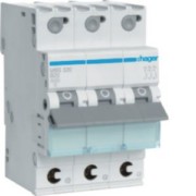 Leitungsschutzschalter 3p. B-20A,6kA,3M QC MBS320 