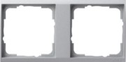 Tragplatte 2fach alu 1462726 