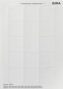 Beschriftungsboegen 52x52 Zubehör 287002 
