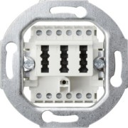 TAE-Anschlussdose TAE 2x6/6NFF ws 003202 