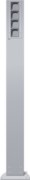 Energiesäule alu 4xLeereinheit,1400mm 135426 