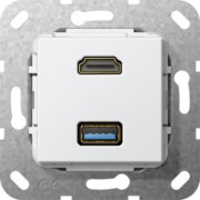 UP Tragring HDMI und USB A rws Gender Changer 567803 
