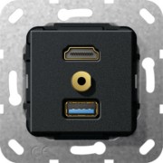 UP Tragring HDMI und USB A swma Kabelpeitsche 568110 