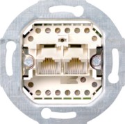 UAE/TAE-Steckdosen-Einsatz 8 2-fach 019000 