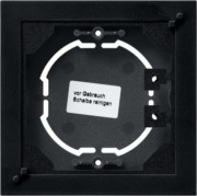 AP-Gehäuse 1f. flach schwarz 0219005 