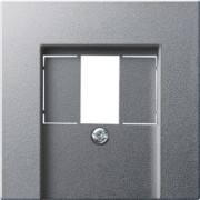 Zentralplatte TAE alu System55 027626 