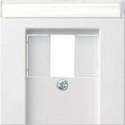 Zentralplatte TAE rws m.Schriftf.,System55 087627 