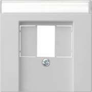 Abdeckung BSF/TAE/USB grau 0876015 