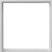 Adapterrahmen quadr.50x50mm grau 0282015 