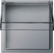 Zwischenplatte alu m.transp.Klappd.TX44 040965 