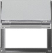 Zentralplatte Klappd. alu m.Schriftf., TX44 068065 