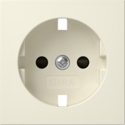 Abd. SCHUKO-Steckd. SH Cremeweiß 492101 