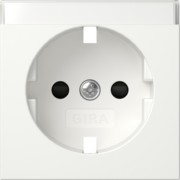 Abd. SCHUKO-Steckd. BSF + SH Reinweiß 492303 