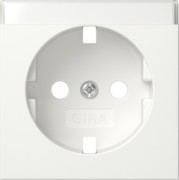 Abd. SCHUKO-Steckd. BSF Reinweiß 494703 