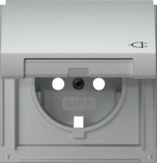 Abd. SCHUKO-Steckd. KD Gira TX_44 F Alu 492265 