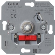 LED-Dimmeinsatz 20-200W m.Dreh-Aus. 030000 