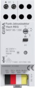Funk Jalousieaktor REG 1fach Gira eNet 543700 