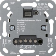 Relaisschalteinsatz 2fach S3000 540400 
