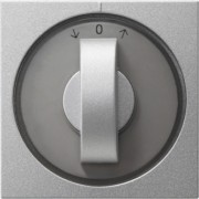 Abdeckung m.Knebel alu Jalousie, System55 066626 