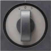 Abdeckung m.Knebel anth Jalousie, System55 066628 