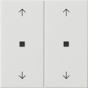 Wippe 2-fach Reinweiß 538603 