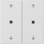 Wippe 2-fach Reinweiß 538627 