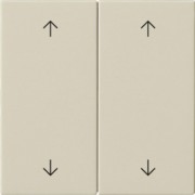 Wippe 2-fach Cremeweiß 538701 
