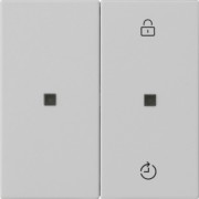 Funk-Bedienaufsatz eNet Memory grau 5493015 