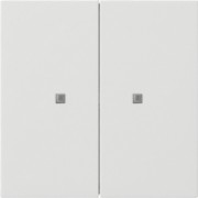 Taster Wippe KNX, 2f, Reinweiß 5173112 