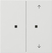 KNX Taster Wippe 2f rws unbedruckt/Pfeile 5175112 