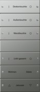 Wippenset 6-fach beschr. Sys 55 eds 2136602 