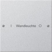 Wippenset 1-fach beschr. Sys.55 F Alu 220126 