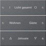 Wippenset 3-fach beschr. Sys 55 Anthr 220328 