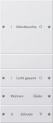 Wippenset 4-fach beschr. Sys 55 rws 220403 