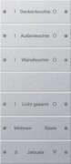 Wippenset 6-fach beschr. Sys 55 F Alu 220626 
