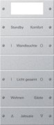 Wippenset 5-fach beschr. Sys 55 F Alu 221526 