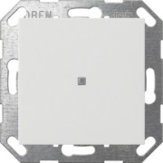Taster Wippe KNX, 1f, Reinweiß 517103 