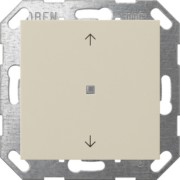 Taster Wippe KNX, 1f, Cremeweiß 517201 