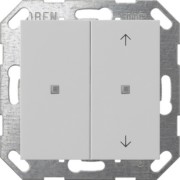 KNX Taster Wippe 2f gr unbedruckt/Pfeile 5175015 