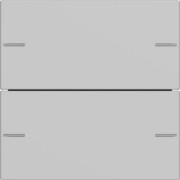 Wippenset 2-fach Tastsensor Grau 5752015 