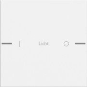 Wippenset 1-fach indiv. Tastsensor Reinweiß 576127 
