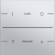 Wippenset 2-fach indiv. Tastsensor Alu 576226 
