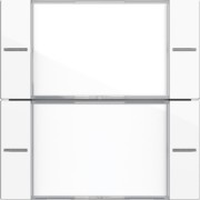Wippenset 2-fach BSF Tastsensor Reinweiß 577203 