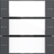 Wippenset 3-fach BSF Tastsensor Anthrazit 577328 