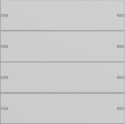 Wippenset 4-fach Tastsens.4 TS4 Grau 5024915 