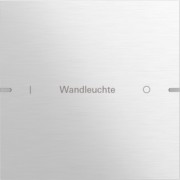 Wippenset 1-fach Tastsens TS4 Alu 503117 