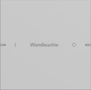 Wippenset 1-fach Tastsens TS4 Grau 5031915 