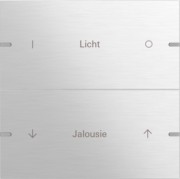 Wippenset 2-fach Tastsens.4 TS4 alu 503217 